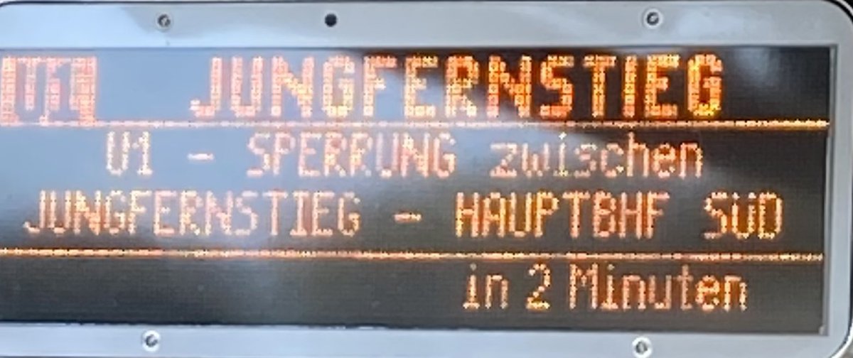 Da will man irgendwo hin, und vergisst, dass seine bloße Absicht jeglichen Nah- und Fernverkehr stört…