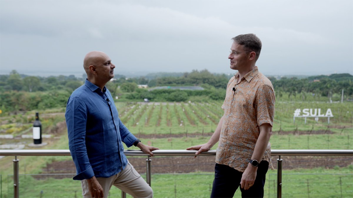 BorVilag's tweet photo. If you have heard that Nashik is the Indian wine country &amp; wonder why, watch this video with Rajeev Samant, @sula_vineyards CEO:
https://t.co/E2scPYc25Q

#india #nashikgram #nashiknews #nashik #indianwine #nashikcity #thewinesofindia #instatravel #winetravel #winetime https://t.co/EbIsTorVAV