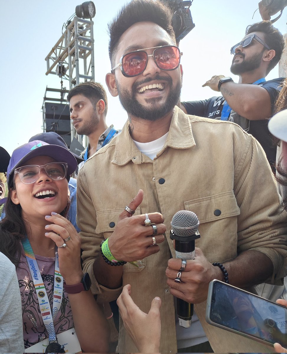 _swiftyhazal_'s tweet image. highlight of the day! 🥹💙

@Vedanta_Group @DelhiHM_
@jaankumarsanu
#RunForZeroHunger 
#VedantaDHM23