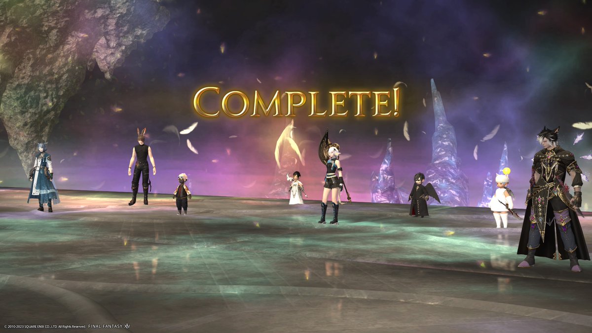 kazz_ff14's tweet photo. 本格的に挑戦できる零式はこれで最後かもしれなかったので固定でクリアできて良かったーーーーーーー
#PS5Share, #ファイナルファンタジーXIV https://t.co/9trJru8ICF