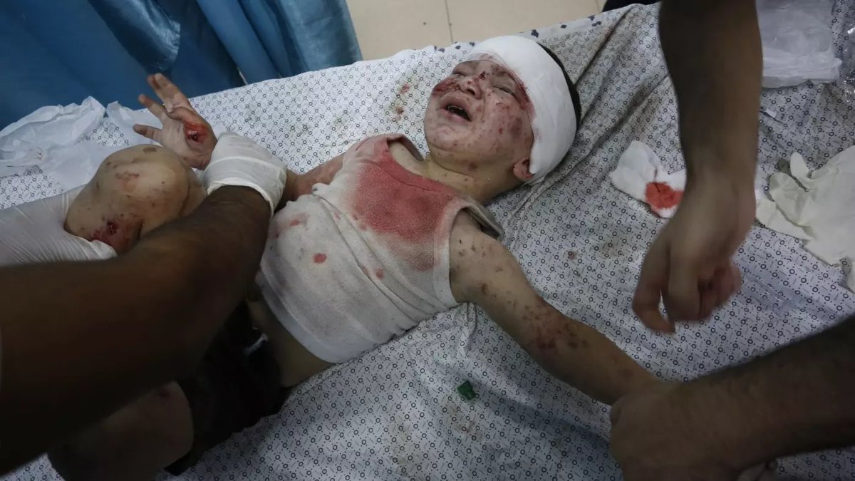 The west are giving Isreal impunity for committing genocide. In front of our eyes. 

Israel break international law every day.

My heart breaks for the people of Gaza. No one is protecting them. 

#Gazagenocide 
#GazzeUnderAttack 
#FreePalaestine