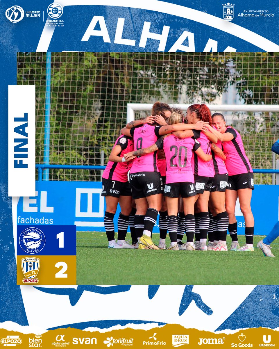 𝐅𝐈𝐍𝐀𝐀𝐀𝐀𝐀𝐀𝐋

¡Victoria en un campo muy difícil y ante un gran rival! 💪

⚽️Los goles azulones los anotaron <a href="/Estefanialima_8/">Estefania Lima Diaz</a> y Belén