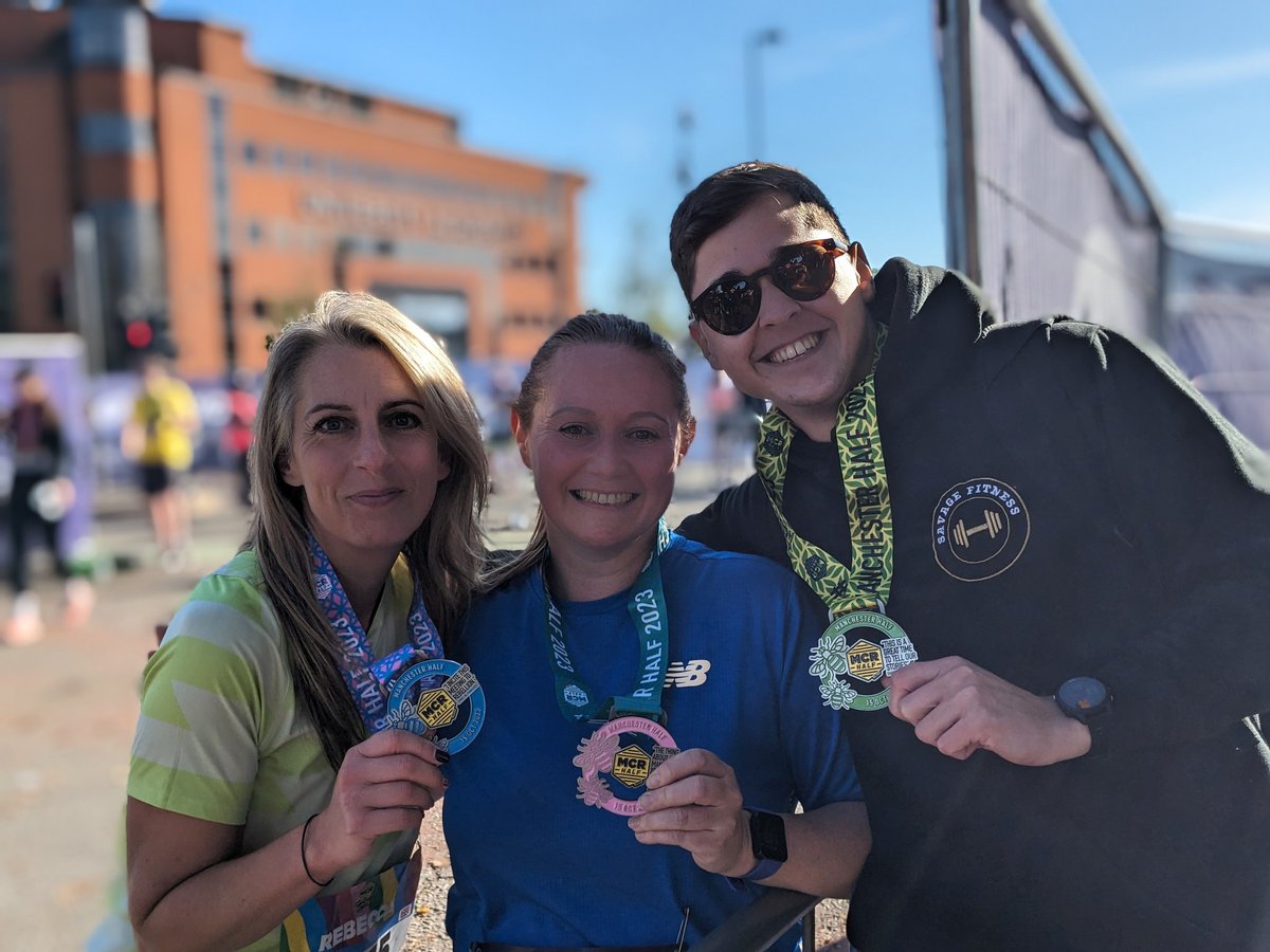 hyndburnacademy's tweet photo. They did it, Well done!  #mcrhalf #EducationWithCharacter https://t.co/zdtjDKPugS
