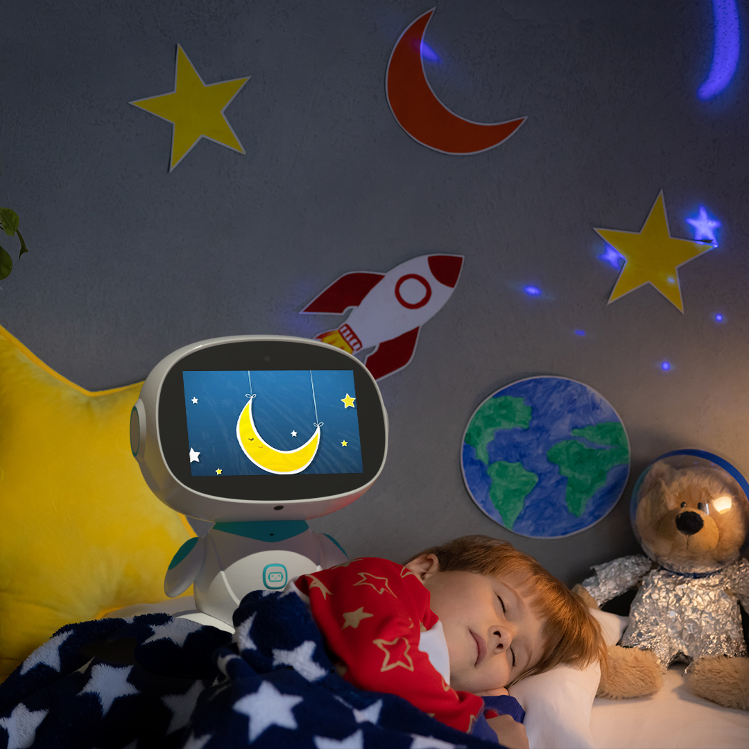 🌙💤 Soothe your little one to sleep with #MisaLullaby! 🎶🤖 With pre-loaded lullabies, Misa Robot creates a serene bedtime experience that ensures sweet dreams. 💫✨ #BedtimeCompanion #SoothingMelodies #GoodnightLullabies
