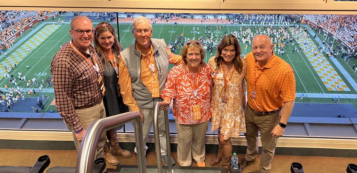 KC4UTIA's tweet photo. We were pleased to host @BeefUSA CEO Colin (and Amy) Woodall for the @Vol_Football @AggieFootball game in Knoxville! Appreciate his advocacy for farmers and ranchers everywhere! @JenETLC @UTIAg #agriculture 🥩 https://t.co/3RrTYgwpud