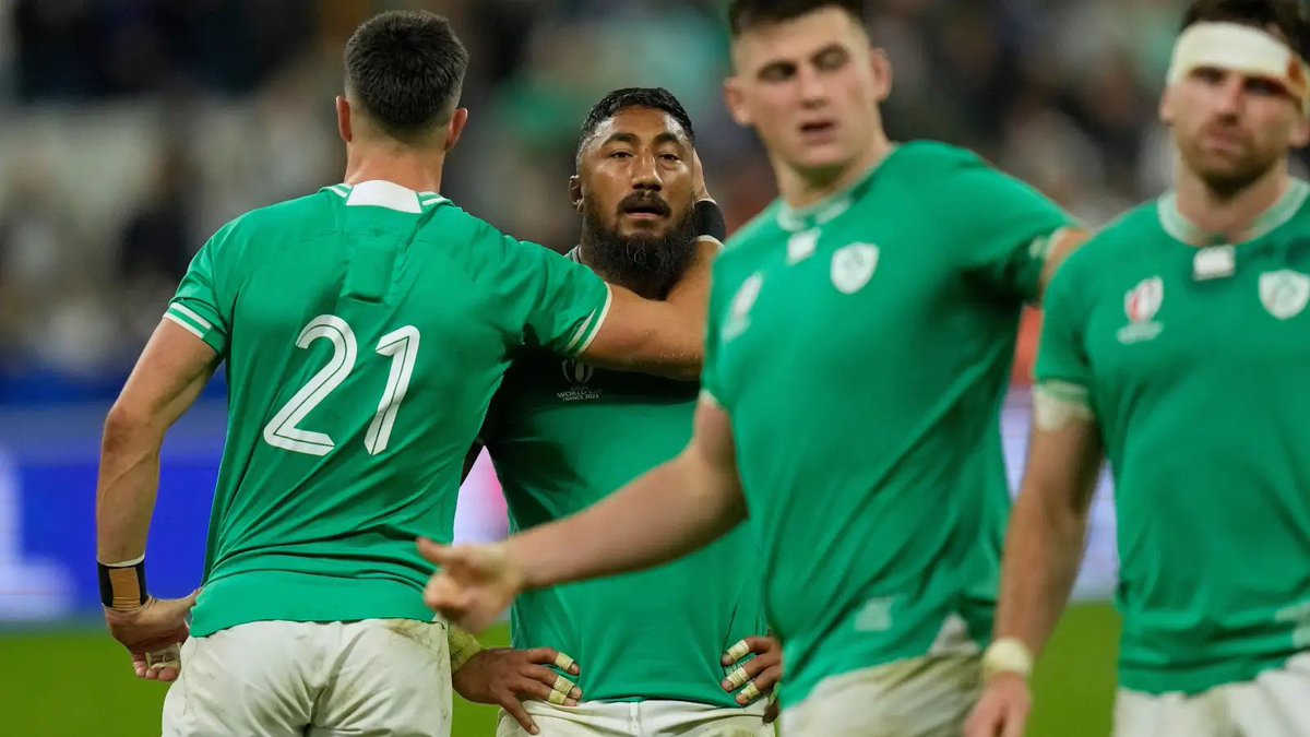 jaredwright17's tweet photo. 🇳🇿 12-23 ☘️ 
🇳🇿 22-32 ☘️
☘️ 19-16 🇿🇦 
☘️ 35-17 🇫🇯 
☘️ 13-10 🇦🇺 
🏴󠁧󠁢󠁷󠁬󠁳󠁿 10-34 ☘️
☘️ 32-19 🇫🇷 
🇮🇹 20-34 ☘️
🏴󠁧󠁢󠁳󠁣󠁴󠁿 7-22 ☘️
☘️ 29-16 🏴󠁧󠁢󠁥󠁮󠁧󠁿 
☘️ 33-17 🇮🇹 
☘️ 29-10 🏴󠁧󠁢󠁥󠁮󠁧󠁿 
☘️ 17-13 🇼🇸 
☘️ 82-8 🇷🇴 
☘️ 59-16 🇹🇴 
🇿🇦 8-13 ☘️
☘️ 36-14 🏴󠁧󠁢󠁳󠁣󠁴󠁿
☘️ 24-28 🇳🇿 

That was one hell of a run Ireland. 👏 #RWC2023 https://t.co/EF1H6DNCLB