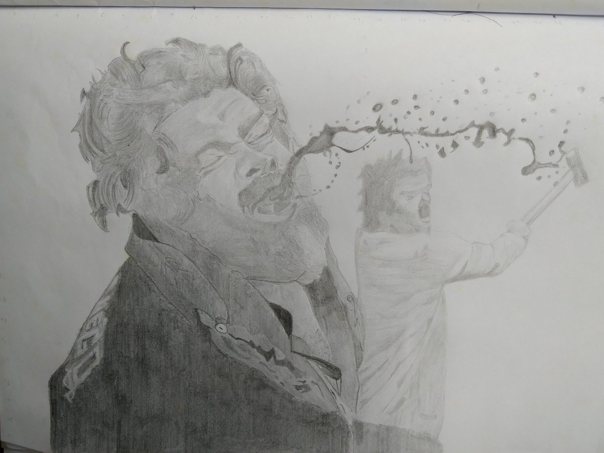 A_SAdith_'s tweet photo. BADASS MR. LEO DAS IS A BADASS💥🔥
Leo drawing✍🏻
.
.
@actorvijay @Dir_Lokesh @anirudhofficial @7screenstudio
.
.
#Leo #LeoFDFS #LeoAdvanceBooking #LeofromOct19 #ThalapathyVijay #leob https://t.co/tbk26Vnzf9