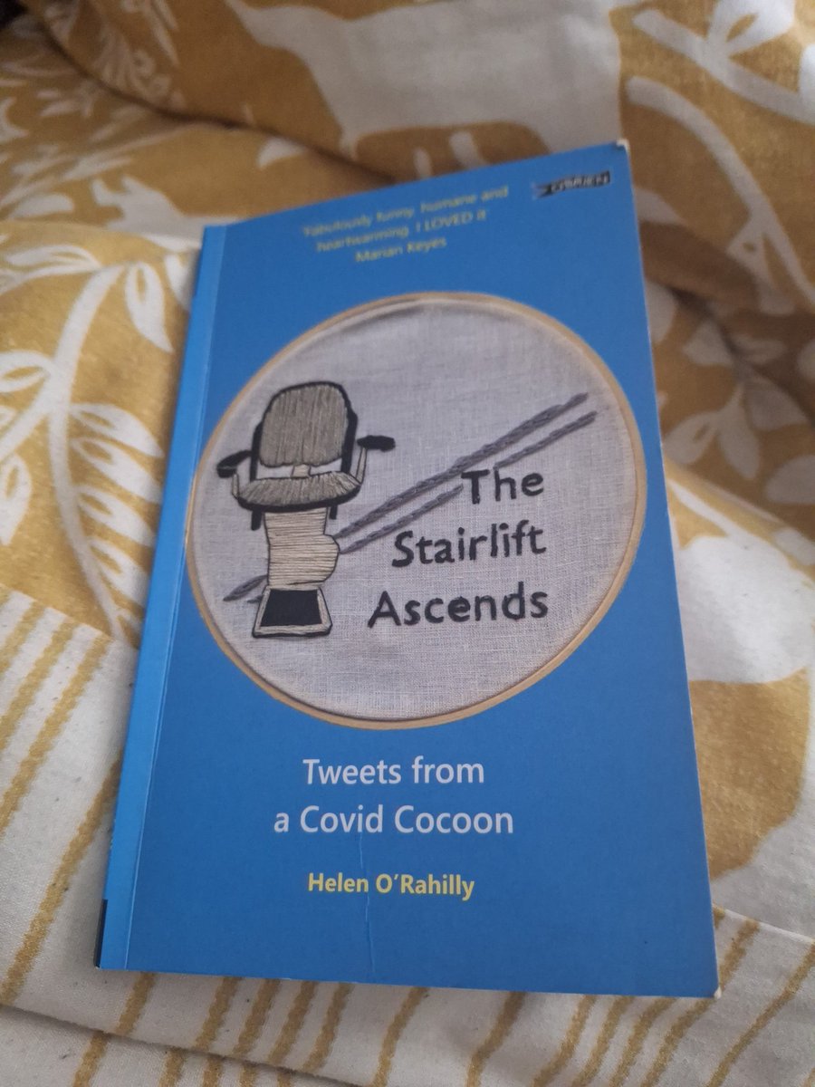 This landed in my hands the last couple of days. Immediately brought me right back to lockdown and reading these on twitter. Thanks Aunty and @HelenORahilly for the bright spots during lockdown xx Miss the tweets.