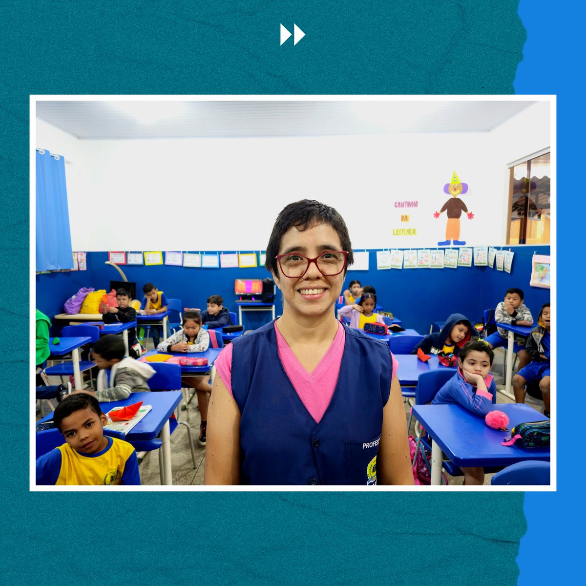 tcerondonia's tweet photo. No Dia do Professor, a nossa homenagem aos que inspiram e ensinam.🌟📖 

Nós, do TCE-RO, acreditamos no impacto positivo da educação e reconhecemos o papel crucial desses profissionais na transmissão do conhecimento. 💫 

#TCERO #Rondônia #DiaDoProfessor https://t.co/Zd0258jHYX