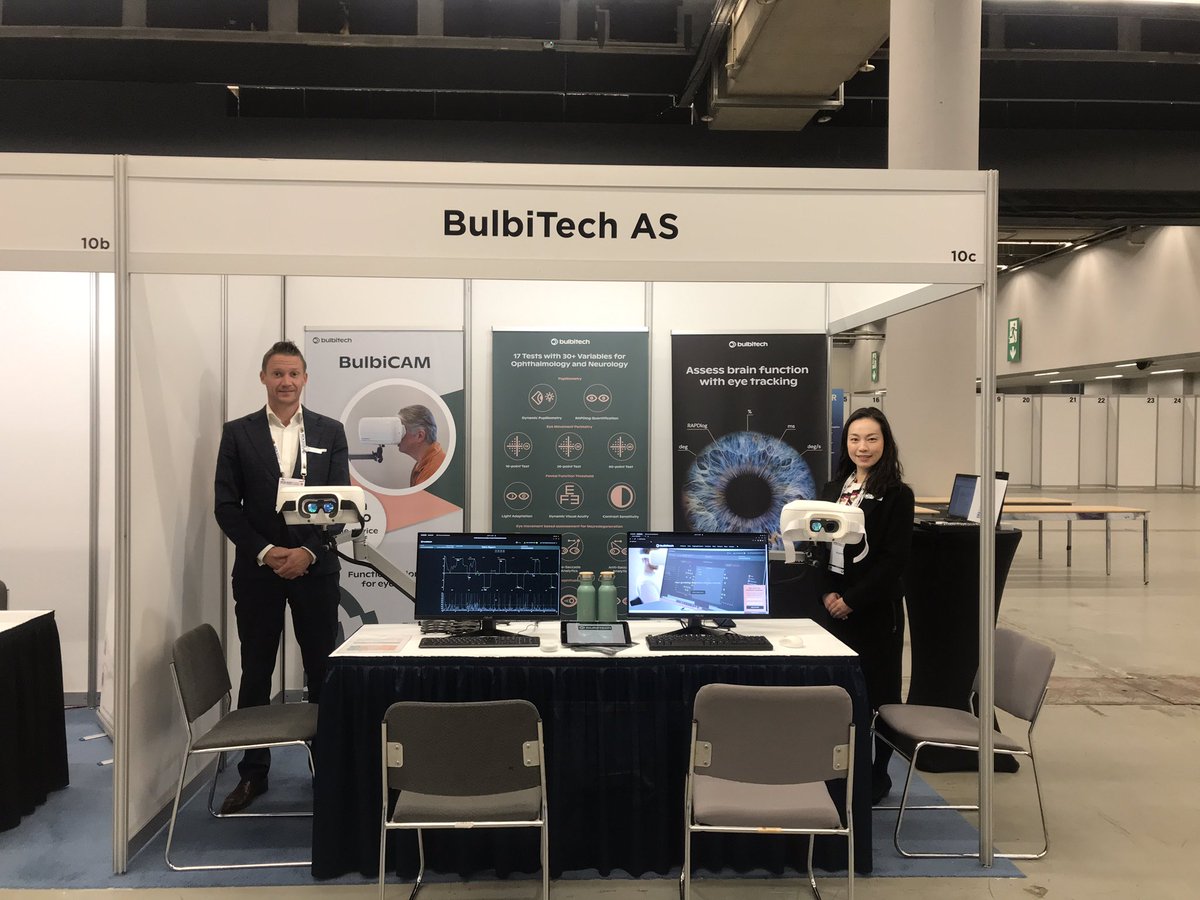 Would you like to know how to assess brain function with eye tracking? 

Then please don’t hestitate to meet us and receive the latest information, including the latest news on validation of our tests on Parkinsons’s patients.

#wcn2023 #neurology #brainfunction #brainhealth
