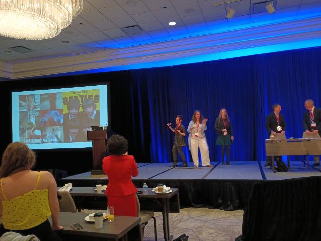 What other conferences start their last day with dancing? Having fun in Charlotte.   Be part of the fun next year in Louisville!!!