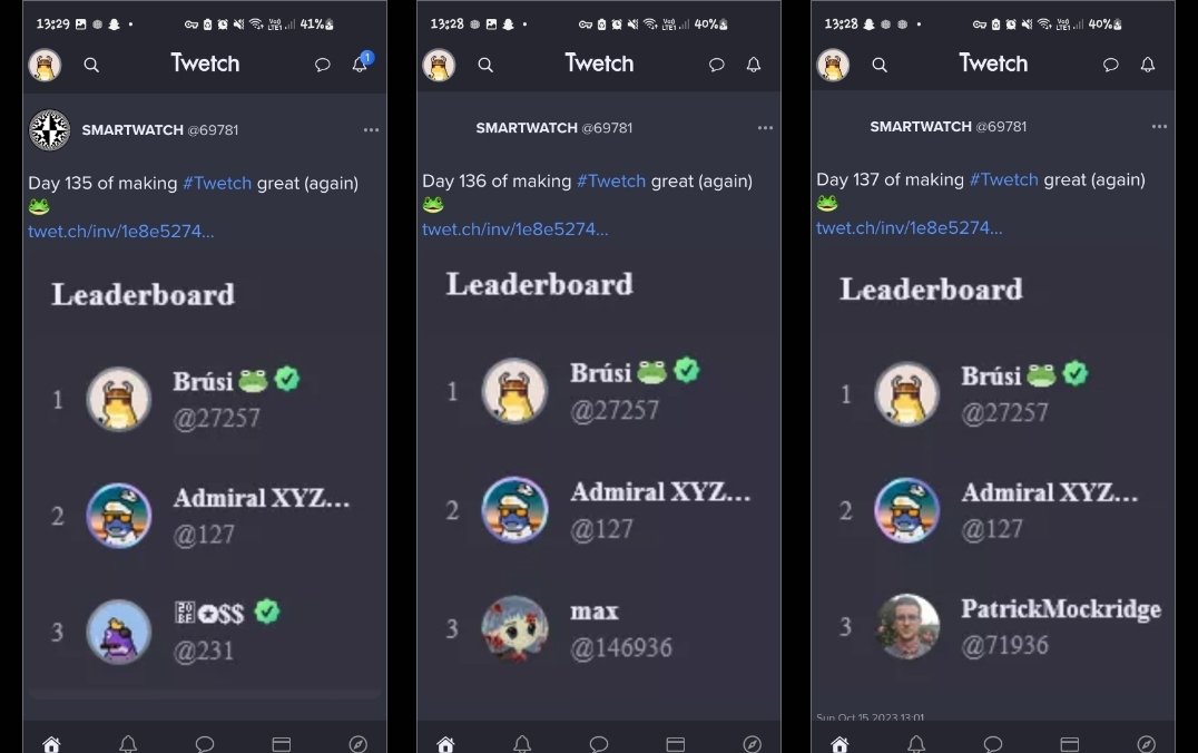 SenorBrooz's tweet photo. gm @twetchapp and #twetchians of twitter
I made it 7 days in a row on @VOLG_DE_DATA mission to make people aware that #twetch is the greatest app on bitcoin
twetch more, earn sats, happy sunday
#TwetchApp #MakeTwonksGreatAgain #BSV #BsvIsBitcoin
☕️ https://t.co/GI1jfvKXqb