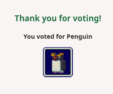 St4rTube's tweet photo. Do it for our cute little bird frind🐧

#VotePenguin https://t.co/wyCbAKEXxe