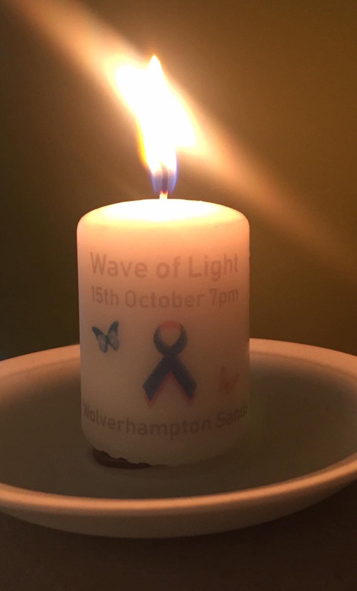 Wave of Light 🕯️ or those babies who couldn’t stay for long, but left their little imprint upon this earth 💗💙 An hour to reflect and place my thoughts with those parents and their families to which I meet and whom always show such bravery in the darkest moment of their lives