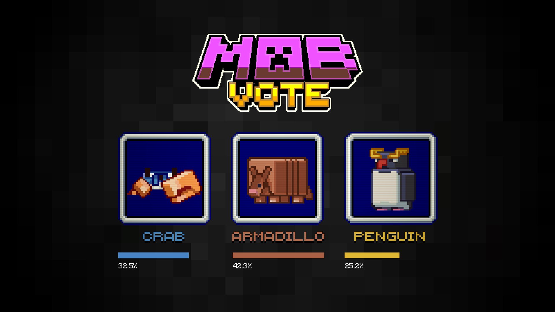 Minecraft Live 2023: Vote for the armadillo! 