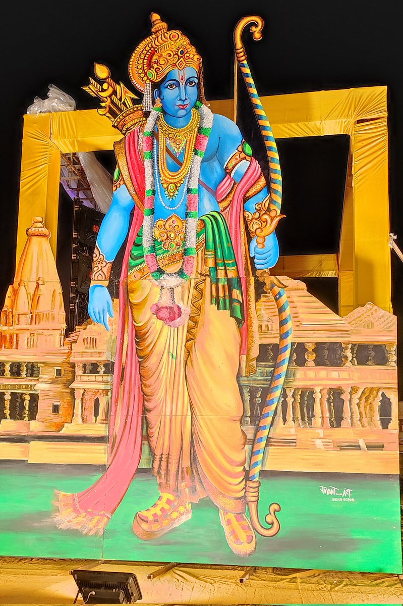 bhushan4688's tweet photo. #Umreth
ઉમરેઠ માં ગરબા મહોત્સવ માં શ્રી રામ નું ભવ્ય 20 ફૂટ નું પ્રતિકૃતિ મુકવમાં આવી.. શ્રી રામ મંદિર થીમ પર ગરબા નું આયોજન. 
@mynewsforall @h_shaherawala https://t.co/B7onZIRBg4