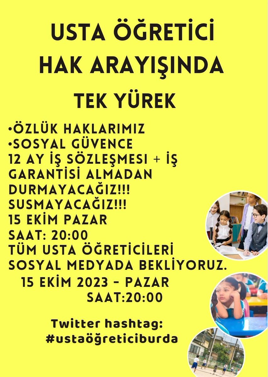 M_akif69's tweet photo. 12 ay iş sözleşmesi için #ustaöğreticiburda @RTErdogan @Akparti @dbdevletbahceli @CumhuriyetHalk6 @kilicdarogluk @denizdemirtc @iyiparti @meral_aksener @senolsunat @55erhanusta   @tcmeb @tcbestepe @Yusuf__Tekin @ekrem_imamoglu @mansuryavas06 @ipekozkal
Hak Verilmez Alınır https://t.co/gPh6qP3OLi