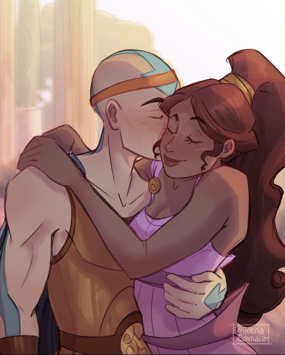 aang and katara as hercules and meg for halloween 

🎨 credit: helenaschmalz on ig (received permission to repost)