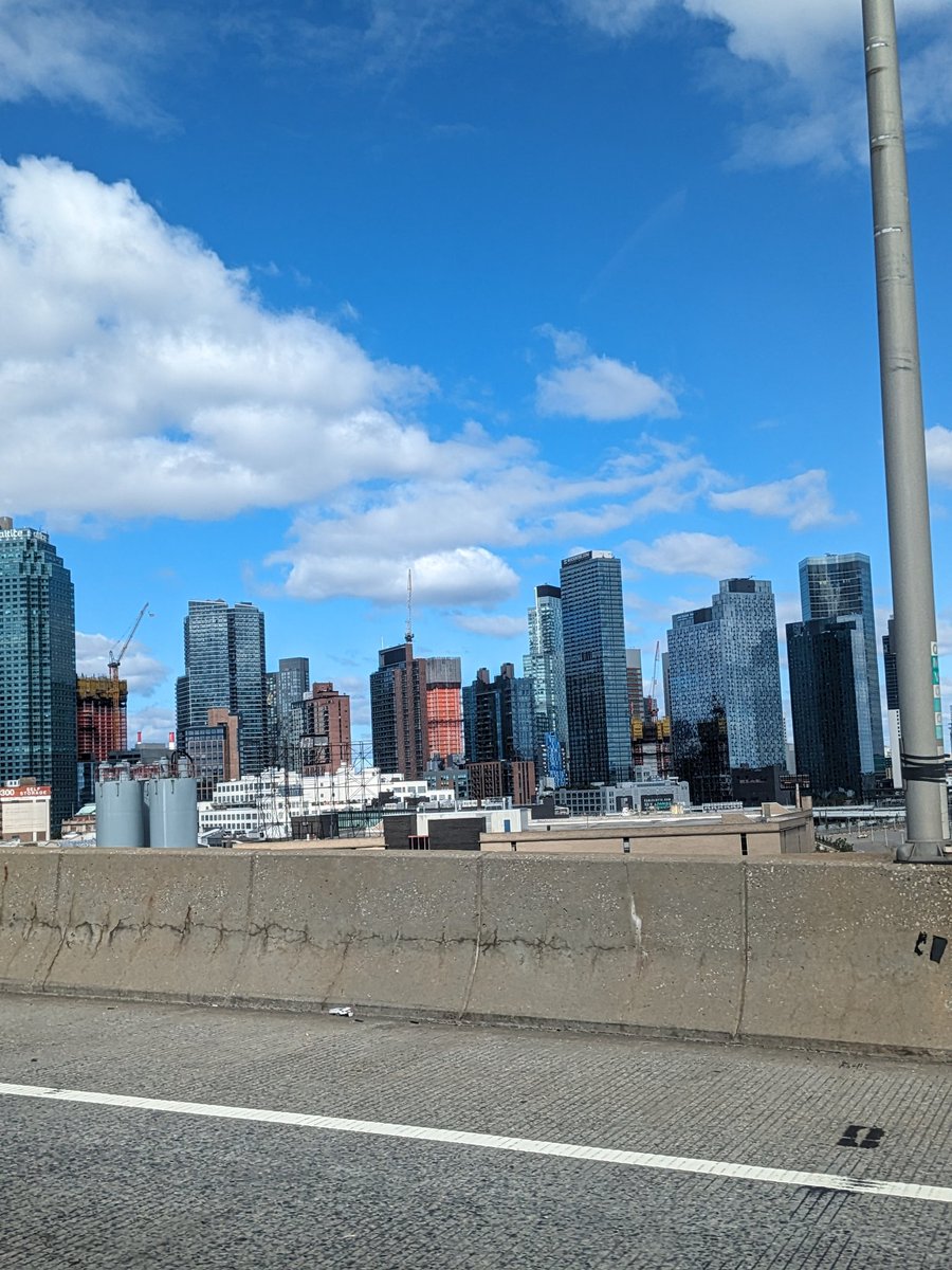 So nice to be back in New York, even if it's just for one night