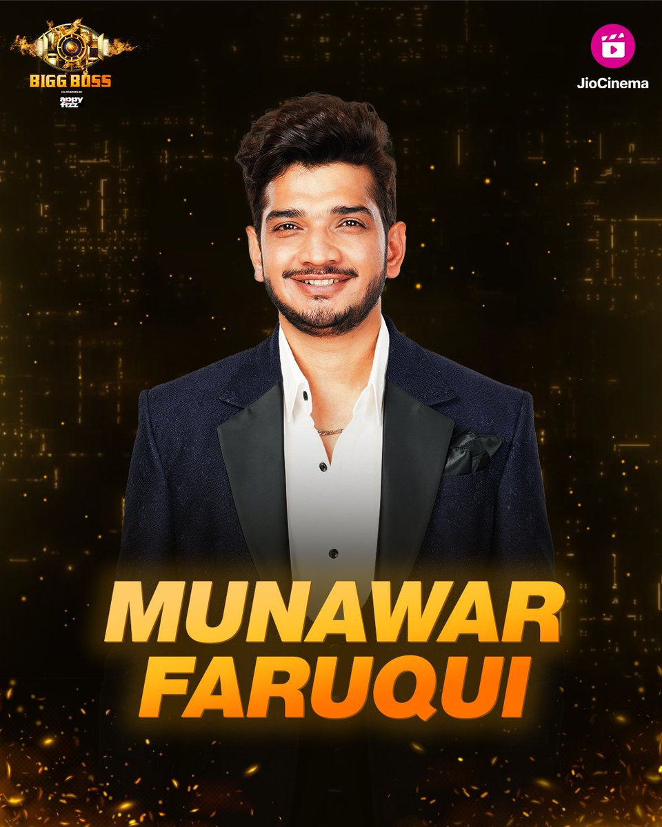 bollyXtelly's tweet photo. 2nd Contestant #MunawarFaruqui Entered in the #BiggBoss17 House.

#BiggBoss17 #BB17 #BiggBoss #BiggBossLive https://t.co/7yTFm5AYUd