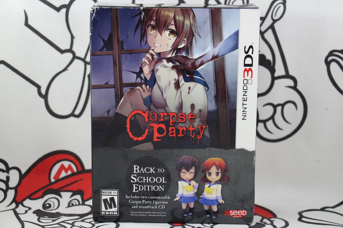 play_retro's tweet photo. Nintendo 3DS - Corpse Party (USA)
Nuevo a estrenar

#nintendo #Nintendo3DS #nintendo2ds #n3ds #N2DS #Ebay #ebayseller #todocoleccion #Vinted #wallapop #retro #retrogames #retrogaming #CorpseParty https://t.co/ASLvTTBOM5