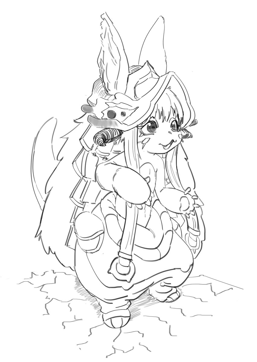 Atecubanos86's tweet photo. Another Nanachi!
Drawing Nanachi is very addictive ☺️
#MadeInAbyss #nanachi https://t.co/KsKsr2OgLH