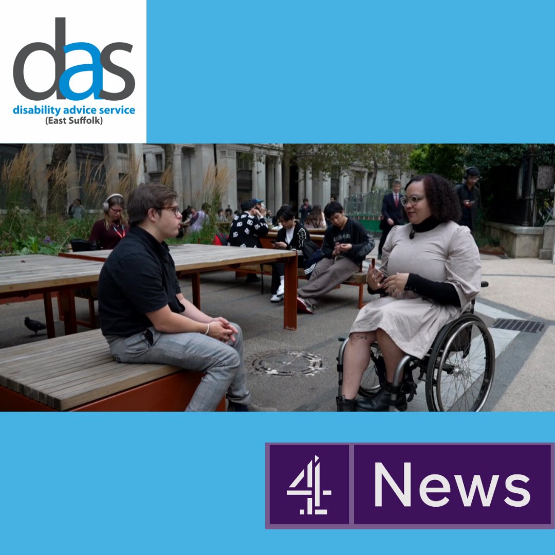 @Channel4News reporter #RubenReuter brings another great report - this time on the rise of #disabilityhatecrime, with over 10k reported to the police in 2022: bit.ly/3ZPVMhT. If you need us, don't keep things to yourself: 01394 387070 or advice@daseastsuffolk.org