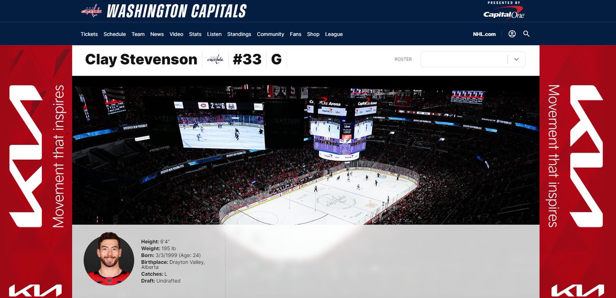 UnderK9's tweet image. Congrats @claystevenson_ on the @Capitals #CallUp Best of luck, can't wait to see your 1st @NHL start @BCHLExpress Alumni