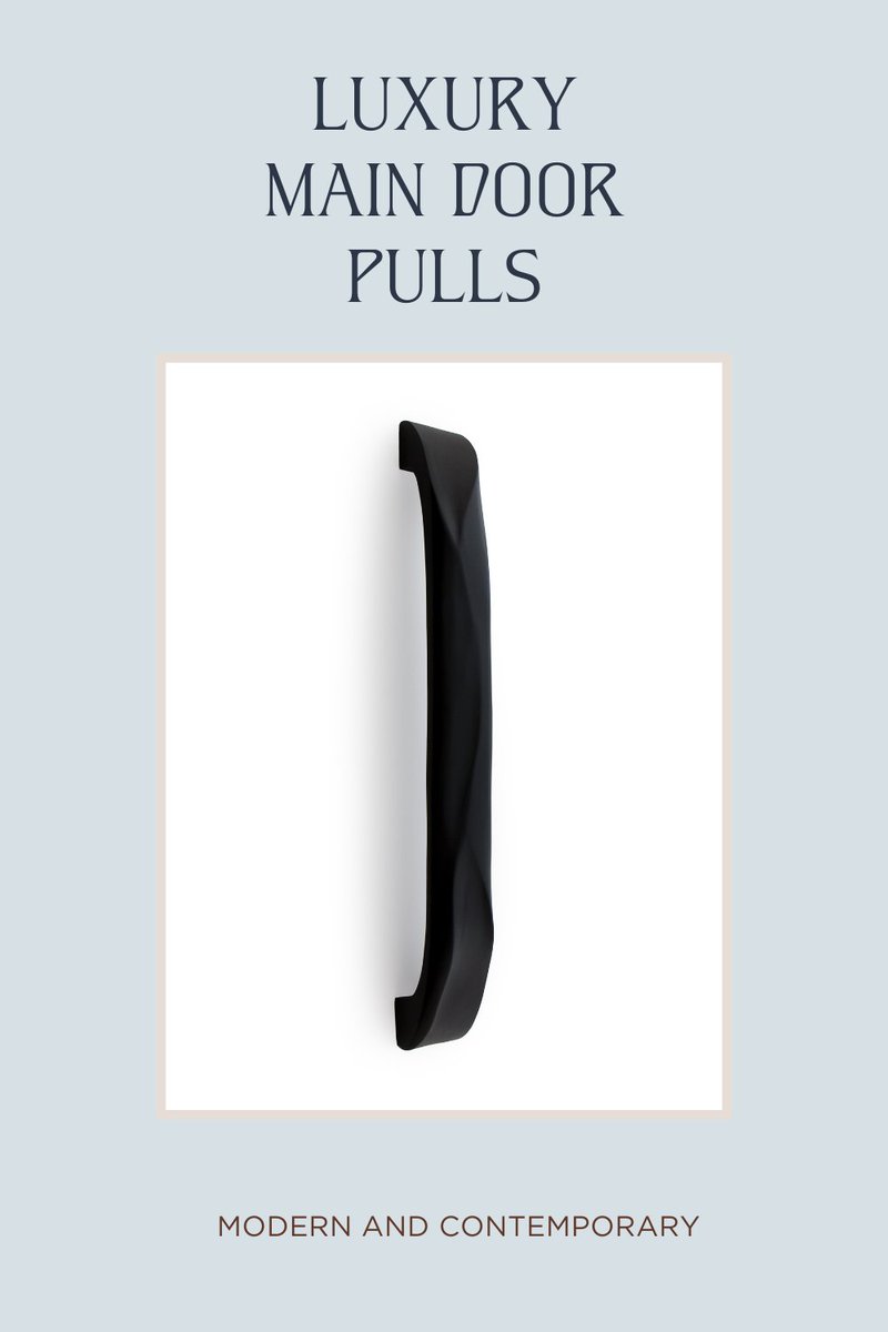 GlittersHandle's tweet image. Elevate your space with our modern and contemporary black matte door pulls. Discover the perfect blend of style and practicality for your doors. #DoorPulls #BlackMatte #ModernDesign #ContemporaryStyle

mtr.cool/hahzwkdesb