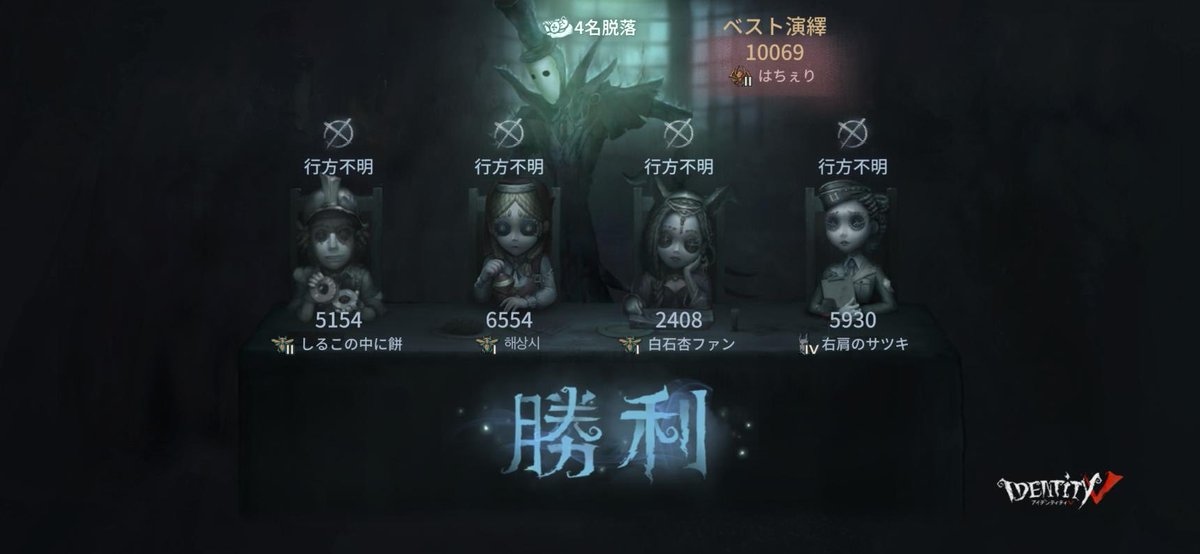 👇👇👇 第五人格 IdentityV #ivs #Gamemode #Gravekeeper  
Original: hacherry_killer