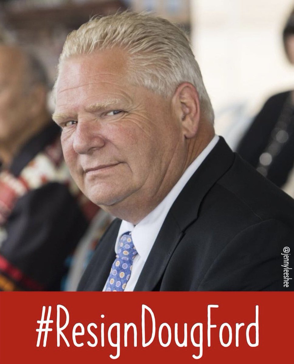 Because it is abundantly clear that  #DougFordIsCorrupt, I am shouting this loudly from the rooftops: #ResignDougFord!

Might be a nice welcome back for @fordnation to see this trend on Monday.

#50KIsNotOk
#SaveHealthcare
#GreenbeltScandal 
#SaveOntarioPlace
#SavePublicEducation