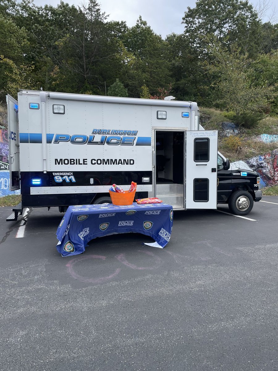 Come visit the BPD Command Unit at Trunk or Treat. Got candy and goodies for everyone.