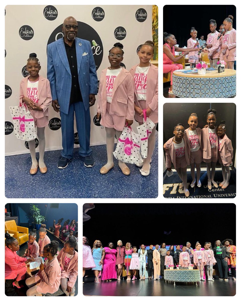OUR BEACON...
Embrace Girls Senior Board Member, LONNIE R. LAWRENCE looking dapper flanked by Embrace Girls members and Junior MC's at Wednesday's International Girls Day Forum.
EXPOSURE IS EVERYTHING!