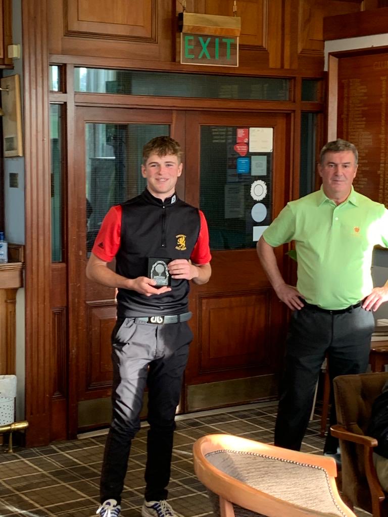 Somerset_G_U's tweet photo. Dylan John -2, lowest gross today at the Junior Channel League finals at Clyne GC Swansea. The hosts win the team event. https://t.co/XE3tADxJ5D