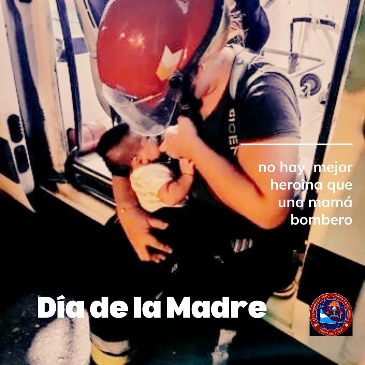 FederacionTdf's tweet photo. En este Día de las Madres, la Federación de Bomberos TDF desea expresar un saludo especial a todas las madres. Reconocemos y celebramos a aquellas madres que han entregado a sus hijos e hijas a la noble labor de ser bomberos. https://t.co/19maihbelr