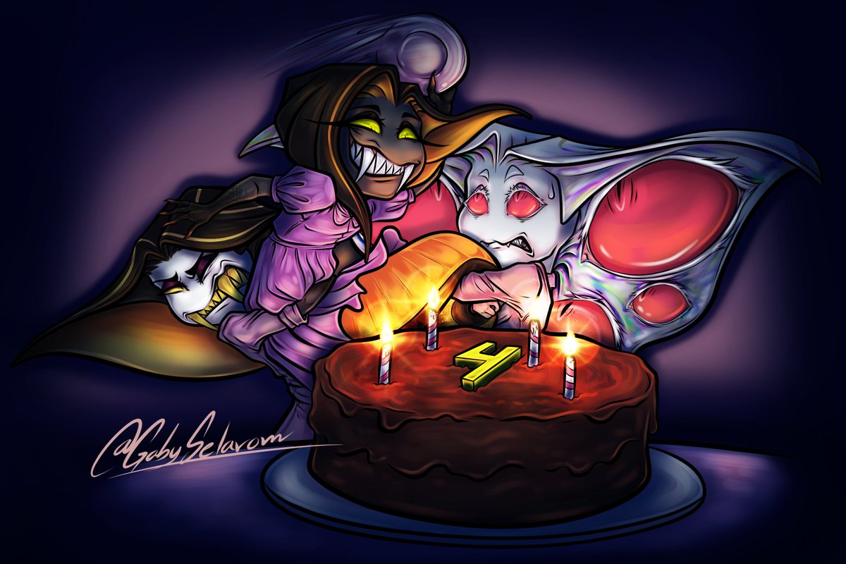 #HellaverseFankidWeek2023 

Day 1: Birthday!!

my triplets danger noodles💖🥳... someone wants chaos...and cake🎂💀 xd

 #HazbinHotel #Hazbin_Hotel #HazbinOC #HazbinHotelOC #HHOC #SnakeOC #SnakeOcs #HazbinHotelArt #HHArt #HazbinHotelFankid #Fankid #Ocxcanon #Ocxcanonkids
