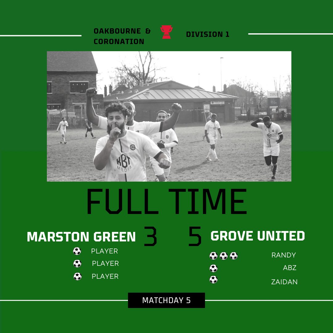Grove United tweet media