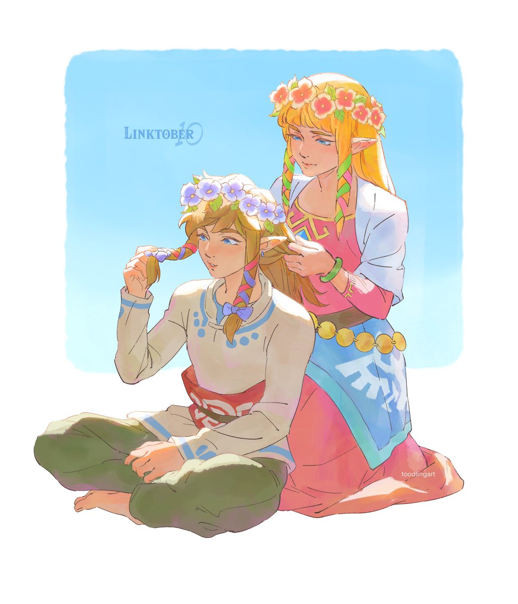 toodlingart's tweet photo. day 10 - zelda
forgot how short ss link’s hair is bc of having totk in the brain all the time

#linktober #linktober2023 https://t.co/9dslmh21cN