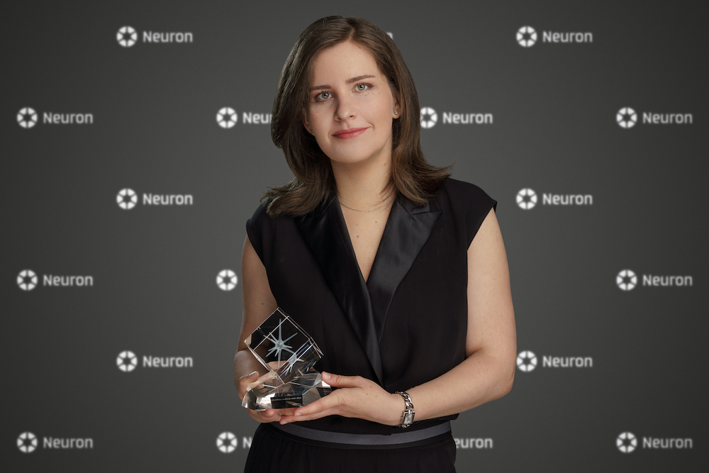 Zuzana Kúkelová. Laureátka Ceny Neuron 2023 pro nadějné vědce v oboru computer science za výzkum v oblasti počítačového vidění.

Gratulujeme za odvahu měnit budoucnost!