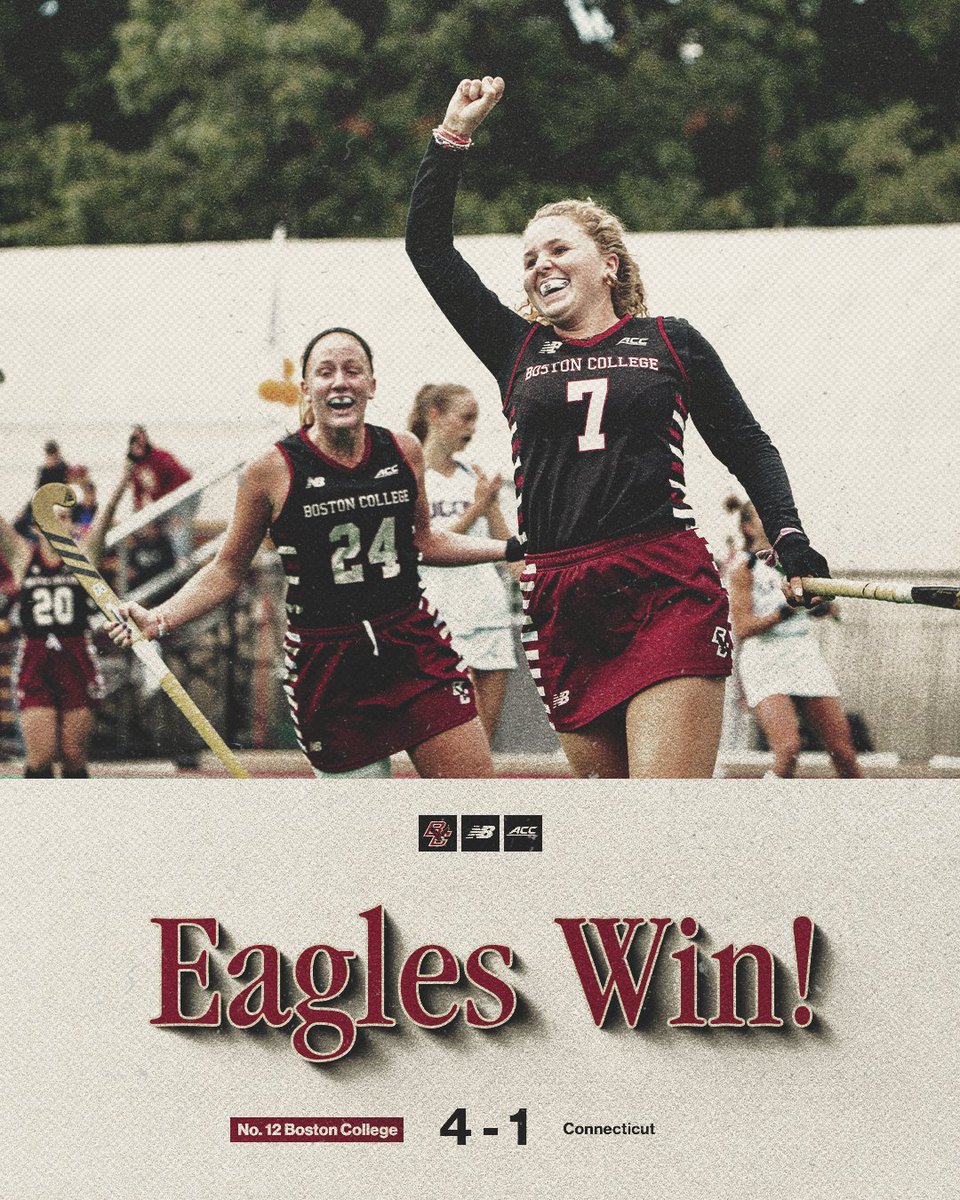 BCFieldHockey's tweet photo. Ending our week with a dub ✅

#ForBoston🦅 https://t.co/nuFgAju68t