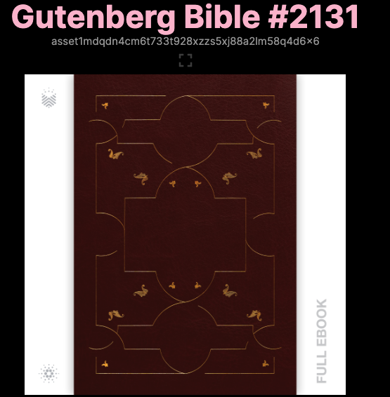 book_io's tweet image. Lots of excitement around the Gutes right now... So let's give one away. 

To enter: like, repost, and follow us and @ogbook_club. In the comments, tell us something you're grateful for. 

#SundayFunday #cardano $BOOK