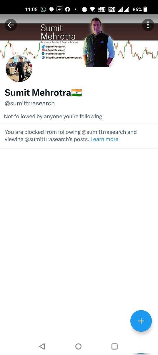 SumitResearch's tweet photo. Fake ID Alert Please take care 

@X @TwitterDesign https://t.co/laC7EutcTd