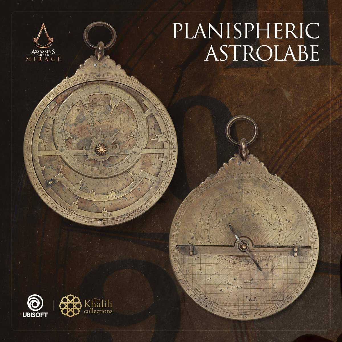 Exciting news! The new captivating game Assassin's Creed Mirage features art from The Khalili Collections! Discover the intriguing Planispheric Astrolabe. #Monday #KhaliliCollections #IslamicArt #GamingGems 🎮 <a href="/Ubisoft/">Ubisoft</a>  <a href="/assassinscreed/">Assassin's Creed</a>