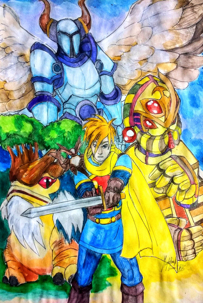 DarkStormSeeker's tweet photo. Golden Sun - Isaac and Venus Summons
#GoldenSunIsaac #GoldenSunHans #Venus #Ramses #Cybele #Judgement
#GoldenSun #黄金の太陽 #IsaacForSmash #art #GBA #GameBoyAdvance #jrpg #videogames #GoldenSunTheLostAge #Adept https://t.co/kkOyxU8sjP