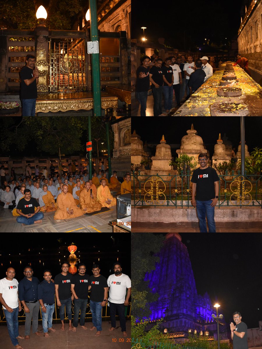 ' Train Your Mind To See Something Good in Everything.' - Gautam Budhha.🎉

Recently, Got an opportunity to visit & Felt blessed at this holy place where Lord Budhha attained his enlightenment & spiritual wisdom.🙏

#Bodhgaya #MahabodhiTemple #TempleTour