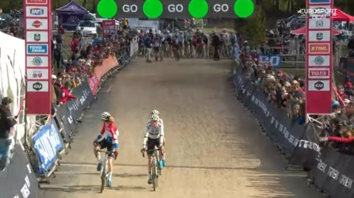 What a start of the World Cup season. 😂 #CXWorldCup