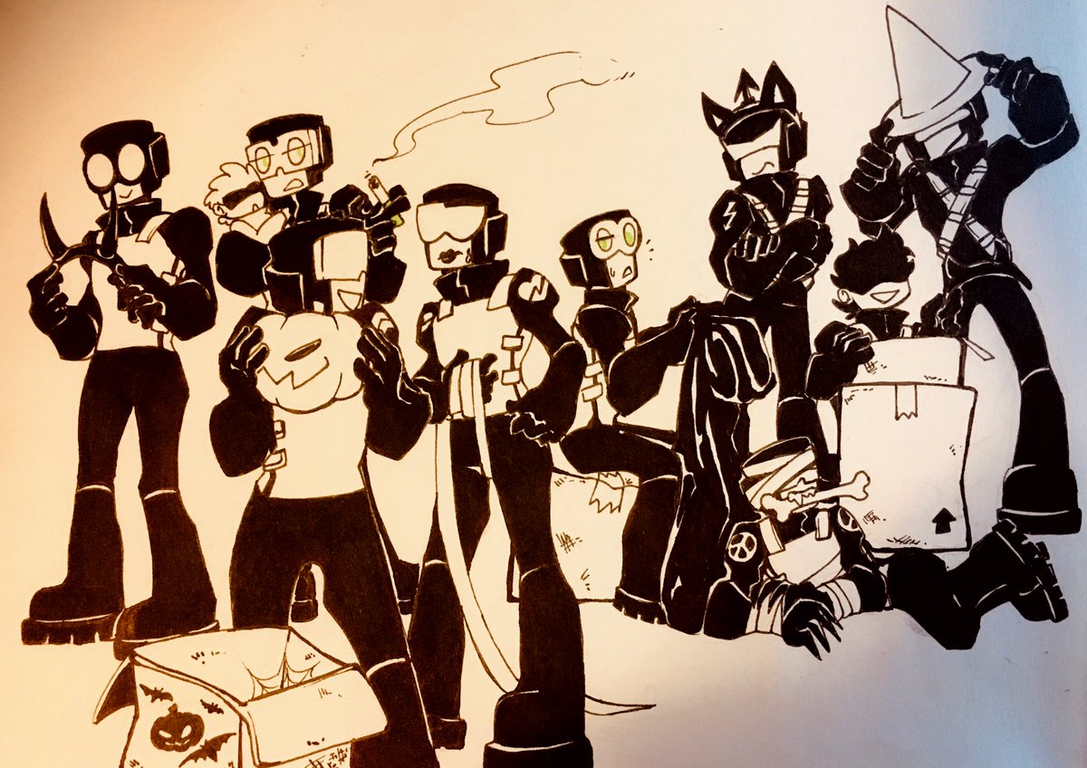 just_commander's tweet photo. #tanktober

Only 3. The 16th is Captain's Birthday, guys. Imma skip tomorrow.

13. Ship I never thought of before. Metal gear guard's gonna date the woman that snapped his neck, huh?
14. A location. In the tank. And he wants to order…
15. Picking the Halloween costume

#tankmen https://t.co/k3VQBTQsIu