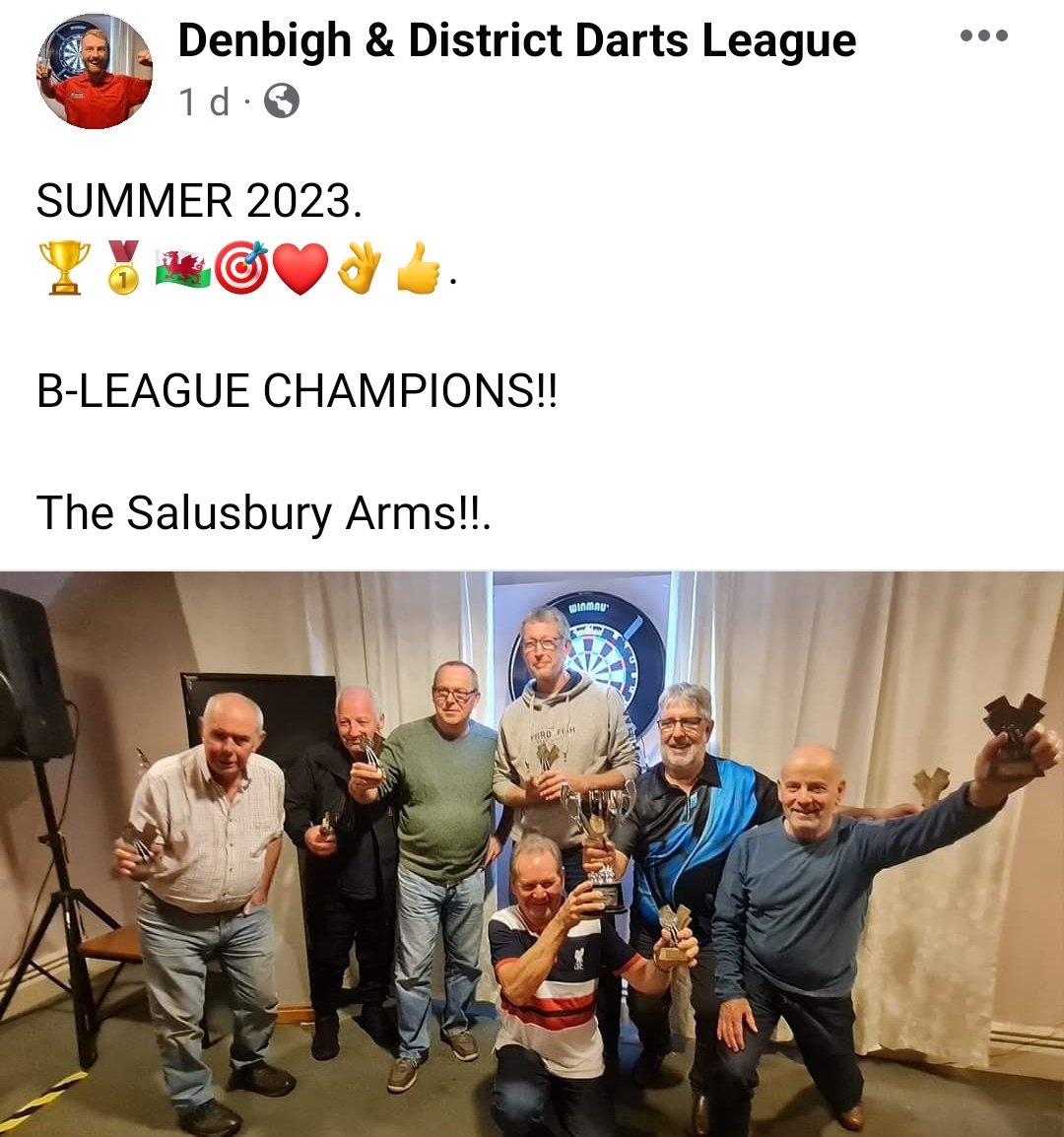 DenbighDarts's tweet photo. https://t.co/fpdJB5ofqx