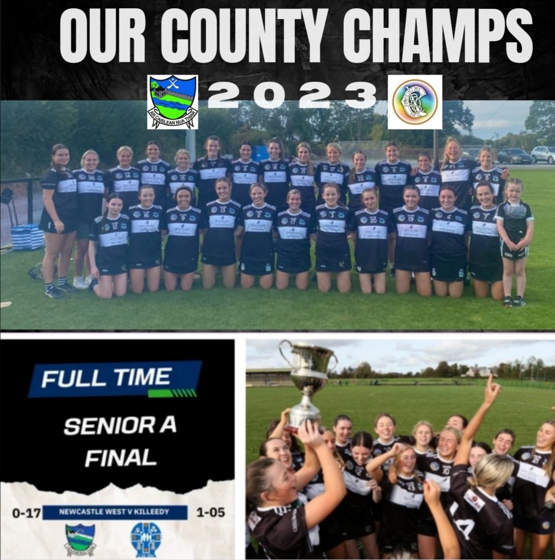 Senior A County title comes back to town!

Our seniors did themselves &amp; club so very proud today with a top class performance earning them the <a href="/LimCamogie/">Limerick Camogie</a>
Senior A Co. Cup!

Big congrats to all our players &amp; management. Enjoy the celebrations &amp; we looking forward to Munster club!