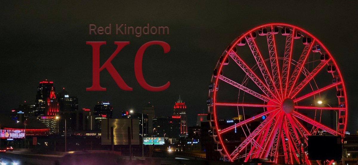 JBlair007JB's tweet photo. Red Kingdom early AM on Friday, the 13th, after Thur Night Fball Chiefs Win. Ferris Wheel opens in Nov. #redkingdom #kcmo #howwedokc #kcchiefs #pennwaypoint #igkc #visitkc #jeffersonblair #jblair https://t.co/ogmrP7YTC1